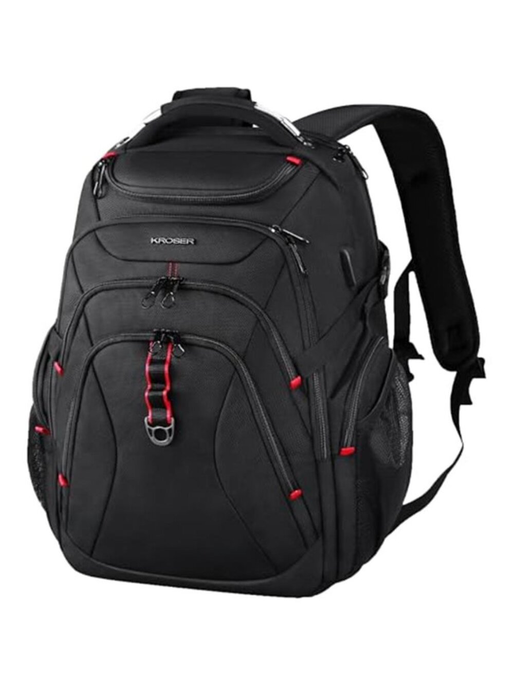 KROSER Travel Laptop Backpack 17.3 Inch XL Computer Backpack with Hard Shell